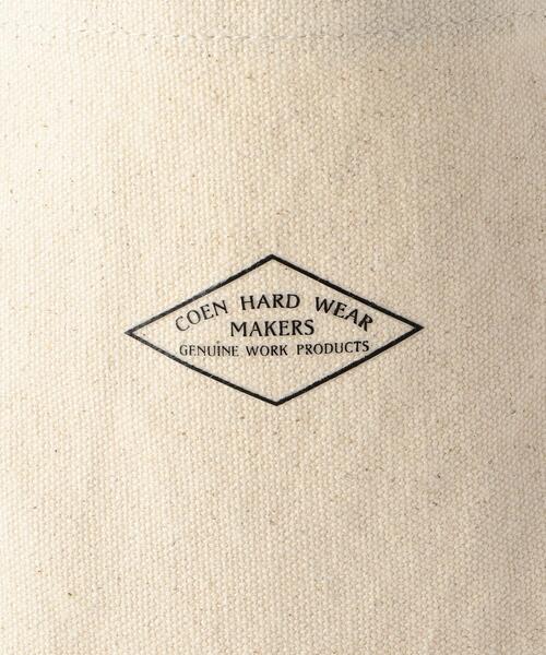 coen（コーエン）の「キャンバスロゴトートバッグ（トートバッグ・メンズ・オフホワイト/ブラック・FREE）」の11枚目の写真