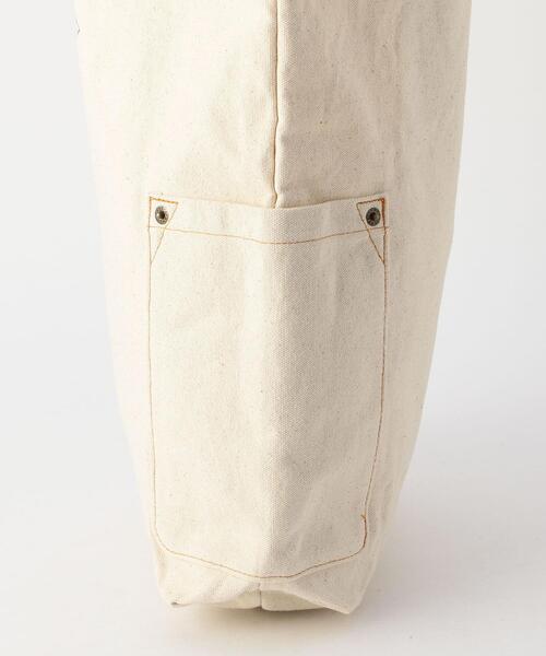 coen（コーエン）の「キャンバスロゴトートバッグ（トートバッグ・メンズ・オフホワイト/ブラック・FREE）」の13枚目の写真