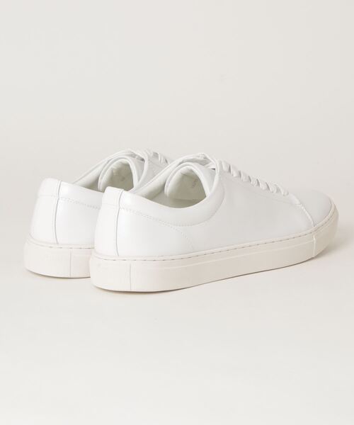 WEGO(ウィゴー)の「WEGO/PUプレーンスニーカー(スニーカー・メンズ・ホワイト/ブラック・LARGE/MEDIUM)」の3枚目の写真