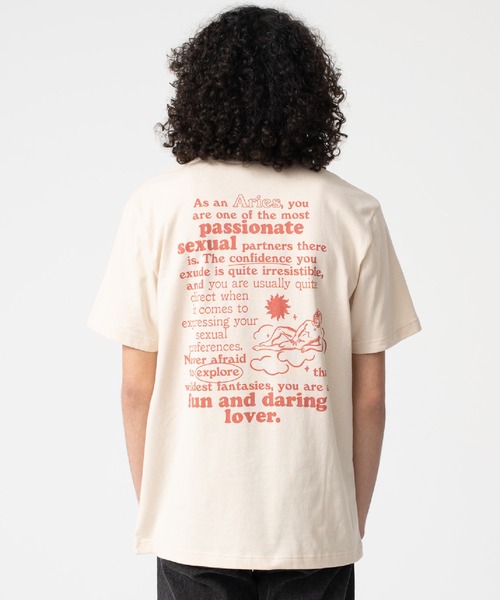 Carne Bollente（カルネボレンテ）の「【Carne Bollente/カルネボレンテ】THE EROSCOPE ARIES Tシャツ(牡羊座)（Tシャツ/カットソー・メンズ・ベージュ・M/S/L）」の8枚目の写真