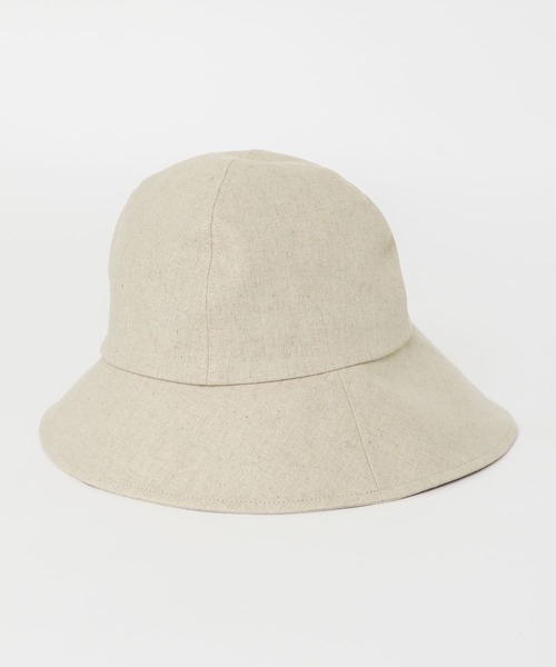 URBAN RESEARCH(アーバンリサーチ)の「ラウンドバケットハット(ハット・レディース・ダークブラウン/オフホワイト/ナチュラル・-)」の6枚目の写真
