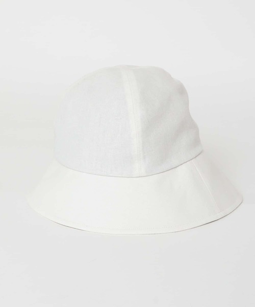 URBAN RESEARCH(アーバンリサーチ)の「ラウンドバケットハット(ハット・レディース・ダークブラウン/オフホワイト/ナチュラル・-)」の11枚目の写真