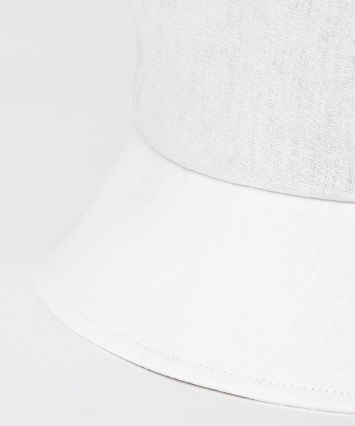 URBAN RESEARCH(アーバンリサーチ)の「ラウンドバケットハット(ハット・レディース・ダークブラウン/オフホワイト/ナチュラル・-)」の15枚目の写真