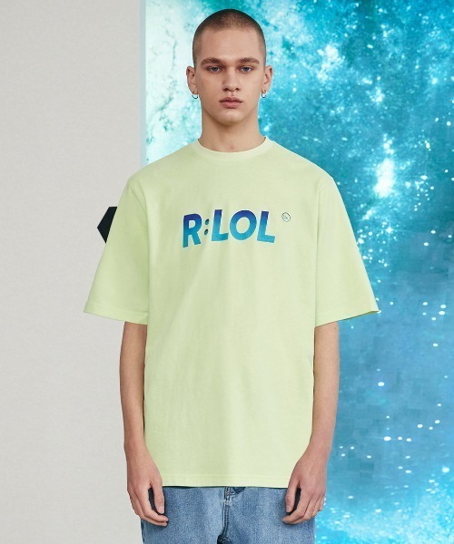Tシャツ・カットソー ROLAROLA 2PACK U NECK + ROUND NECK T-SHIRT SET 4BUK199 rolarola】2PACK☆U Neck + Round Neck T-shirt セット(S,M