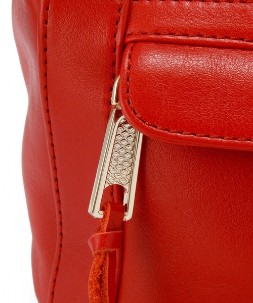 REBECCA MINKOFF(レベッカミンコフ)の「REBECCAMINKOFF MINI MAB/ REBECCA/M MINI MINI MAB(ボストンバッグ・レディース・ブラック/レッド・フリー)」の7枚目の写真