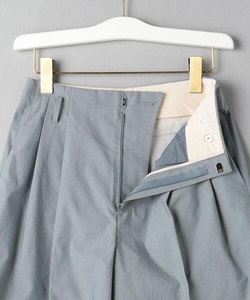 GROVE SEOUL（グローブソウル）の「＜GROVE SEOUL＞タックハーフパンツ（その他パンツ・レディース・オリーブ/ライトブルー・SMALL）」の20枚目の写真