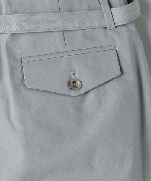 GROVE SEOUL（グローブソウル）の「＜GROVE SEOUL＞タックハーフパンツ（その他パンツ・レディース・オリーブ/ライトブルー・SMALL）」の11枚目の写真
