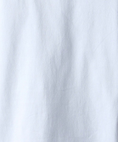 HIDEAWAYS NICOLE（ハイダウェイニコル）の「パッチワークロゴプリントTシャツ（Tシャツ/カットソー・メンズ・ピンク/ブラック/ネイビー/ホワイト/サックスブルー・MEDIUM/LARGE/X-LARGE）」の8枚目の写真