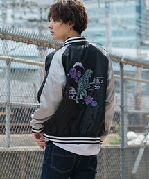 SILVER BULLET | バラ＆虎刺繍スカジャン / CASS21-01(スカジャン)