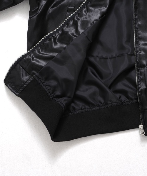 SILVER BULLET(シルバーバレット)の「『CavariA/キャバリア』バラ&虎刺繍スカジャン(スカジャン・メンズ・ブラック系その他/ブラック系その他2/ブラック系その他3/ブラック系その他4・M/L/XL)」の11枚目の写真