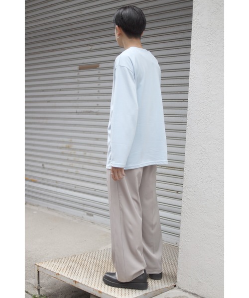 CREARE -LINO-（クレアーレリノ）の「ワイドバギーパンツ（スラックス・メンズ・ブラック/グレー/グレイッシュベージュ・M/L）」の17枚目の写真