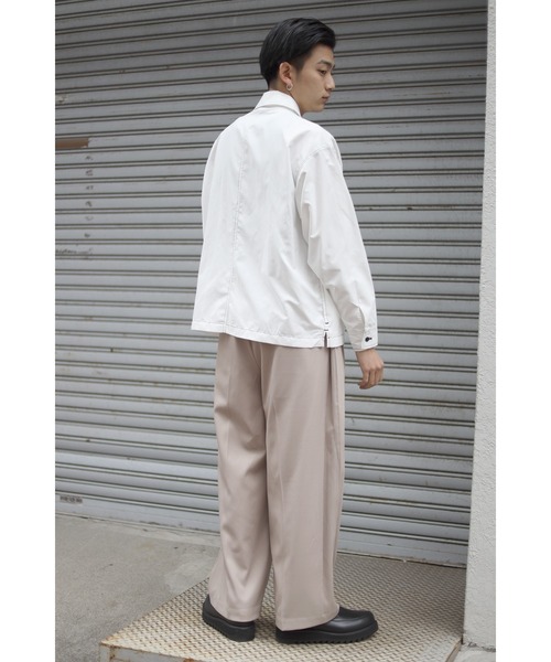 CREARE -LINO-（クレアーレリノ）の「ワイドバギーパンツ（スラックス・メンズ・ブラック/グレー/グレイッシュベージュ・M/L）」の10枚目の写真