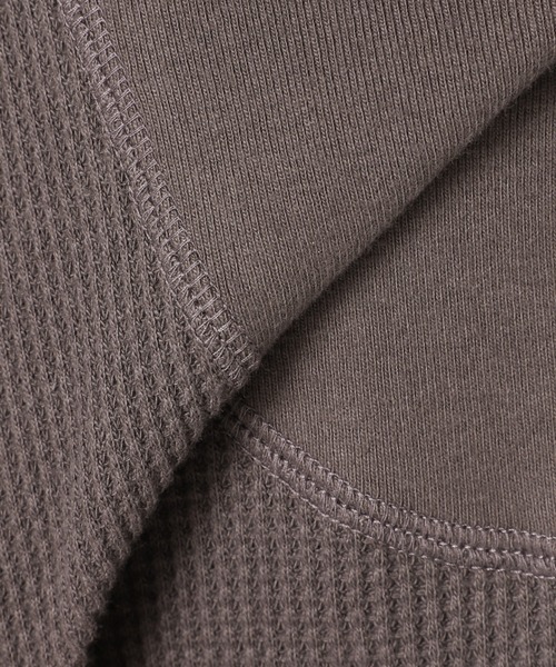 SLOBE citron.（スローブシトロン）の「SLOBE citron. ワッフルデザインワンピース【手洗い可能】◆（ワンピース・レディース・ナチュラル/グレー・FREE）」の14枚目の写真