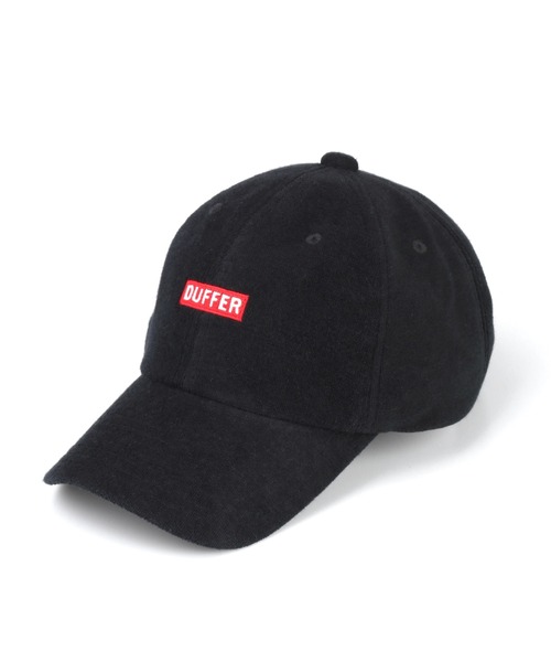 The DUFFER of ST.GEORGE(ザダファーオブセントジョージ)の「MINI PILE LOW CAP:パイル素材 ベースボールキャップ(キャップ・メンズ・ブラック/ネイビー・F)」の7枚目の写真