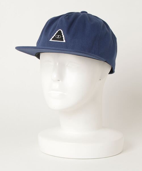 POLeR OUTDOOR STUFF(ポーラーアウトドアスタッフ)の「POLeR OUTDOOR STUFF/ポーラーアウトドアスタッフ CYCLOPS PATCH HAT キャップ(キャップ・メンズ・ネイビー/ワイン・FREE)」の1枚目の写真