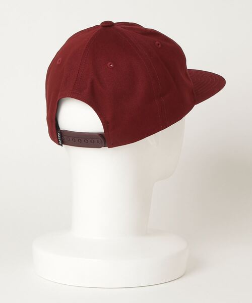 POLeR OUTDOOR STUFF(ポーラーアウトドアスタッフ)の「POLeR OUTDOOR STUFF/ポーラーアウトドアスタッフ CYCLOPS PATCH HAT キャップ(キャップ・メンズ・ネイビー/ワイン・FREE)」の3枚目の写真