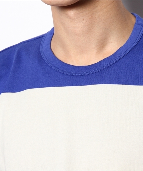 SHIPS JET BLUE(シップスジェットブルー)の「SGS: ビッグボーダーTee L/S(Tシャツ/カットソー・メンズ・ワイン/ブルー/ネイビー/グレー/ブラック/コバルトブルー/グリーン系その他/イエロー/ブルー系その他/グリーン/ロイヤルブルー/オフホワイト・MEDIUM/LARGE/SMALL/X-LARGE)」の16枚目の写真