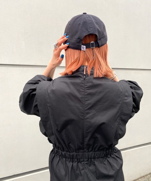 WHO'S WHO gallery（フーズフーギャラリー）の「ペザントギャザー半袖ミニワンピ（シャツワンピース・レディース・オフホワイト/ブラック・FREE）」の15枚目の写真