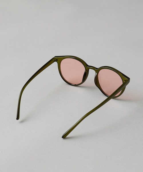 CIAOPANIC(チャオパニック)の「ウェリントンサングラス(サングラス・レディース・ベージュ/その他/グリーン・FREE)」の12枚目の写真