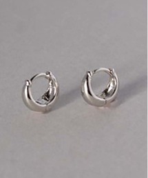 8mmプランプフープピアス