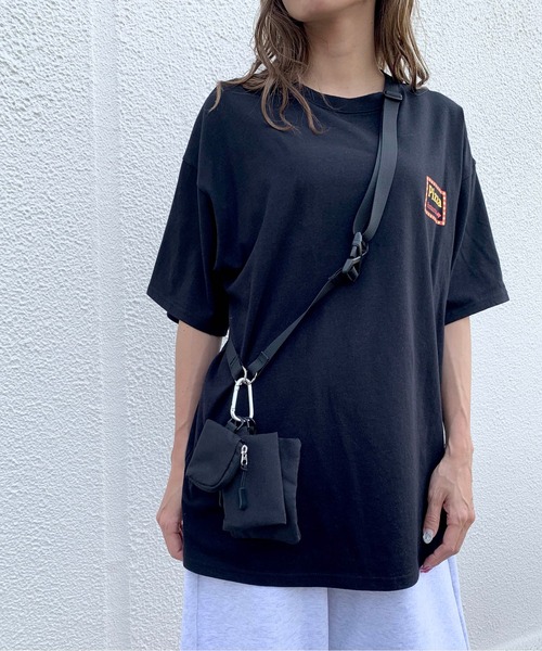 RASVOA（ラスボア）の「3ポーチマルチショルダーBAG（ショルダーバッグ・レディース・ブラック/オフホワイト・FREE）」の18枚目の写真