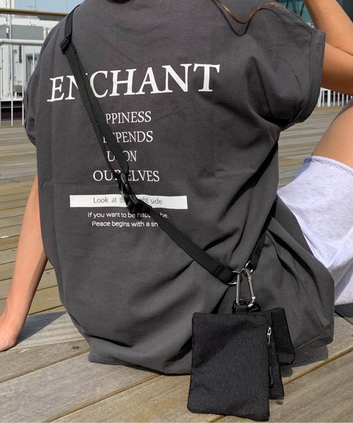 RASVOA（ラスボア）の「3ポーチマルチショルダーBAG（ショルダーバッグ・レディース・ブラック/オフホワイト・FREE）」の6枚目の写真