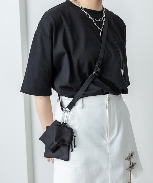 RASVOA（ラスボア）の「3ポーチマルチショルダーBAG（ショルダーバッグ・レディース・ブラック/オフホワイト・FREE）」の4枚目の写真