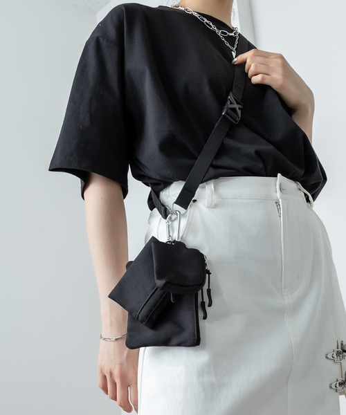 RASVOA（ラスボア）の「3ポーチマルチショルダーBAG（ショルダーバッグ・レディース・ブラック/オフホワイト・FREE）」の17枚目の写真