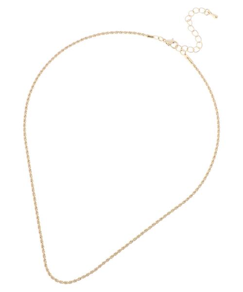 AMERICAN HOLIC（アメリカンホリック）の「ツイストチェーンネックレス（ネックレス・レディース・ゴールド/シルバー・FREE）」の5枚目の写真