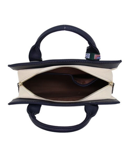 BEVERLY HILLS POLO CLUB(ビバリーヒルズポロクラブ)の「【Beverly Hills Polo Club/ビバリーヒルズポロクラブ】ワンポイントポニー刺繍キャンバストートバッグ(トートバッグ・レディース・ブラック/ネイビー/ホワイト系その他/ホワイト系その他2・FREE)」の19枚目の写真