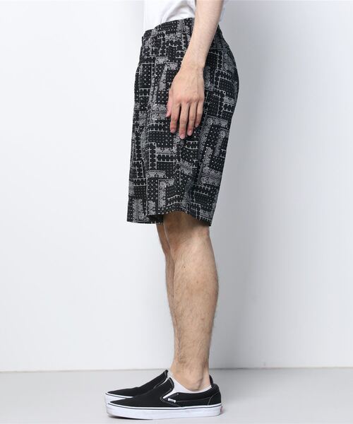 APPLEBUM（アップルバム）の「Paisley Short Pants（その他パンツ・メンズ・ブラック/ブルー/ネイビー・MEDIUM/LARGE/X-LARGE）」の4枚目の写真