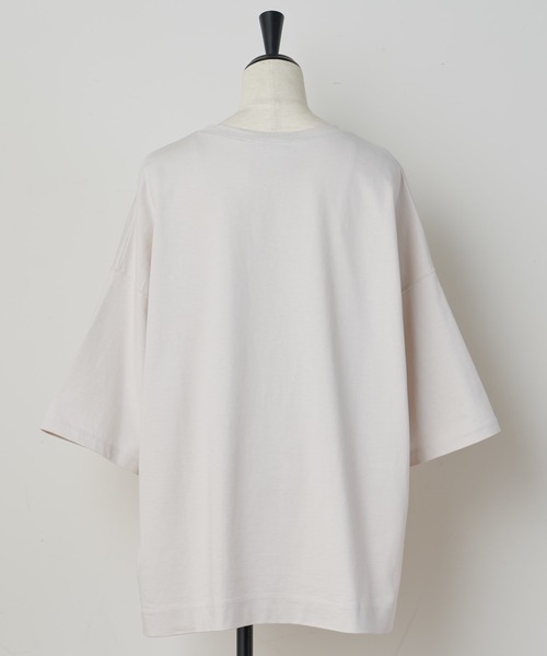 BEARDSLEY（ビアズリー）の「ゆるT（Tシャツ/カットソー・レディース・ネイビー/キャメル/ベビーピンク・FREE）」の14枚目の写真