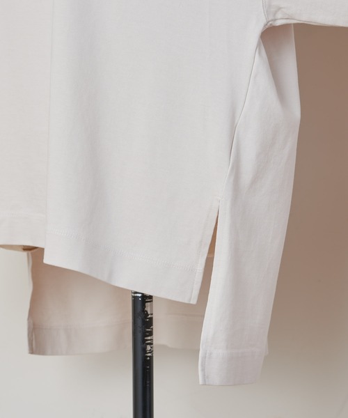 BEARDSLEY（ビアズリー）の「ゆるT（Tシャツ/カットソー・レディース・ネイビー/キャメル/ベビーピンク・FREE）」の12枚目の写真