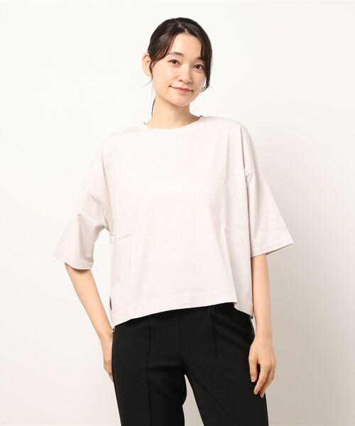 BEARDSLEY（ビアズリー）の「ゆるT（Tシャツ/カットソー・レディース・ネイビー/キャメル/ベビーピンク・FREE）」の6枚目の写真