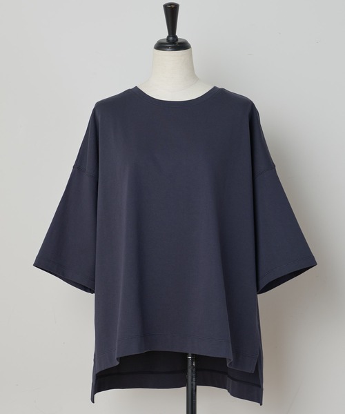 BEARDSLEY（ビアズリー）の「ゆるT（Tシャツ/カットソー・レディース・ネイビー/キャメル/ベビーピンク・FREE）」の17枚目の写真