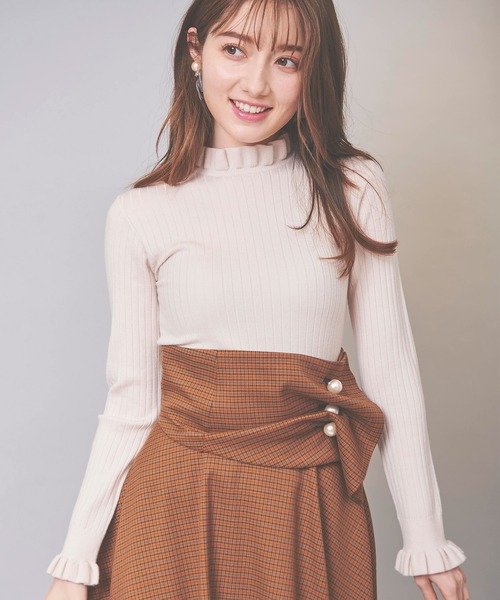 ❤️新品タグ付きエストネーション❤️ リボンドリアンノースリーブニット ニット・セーター 商品一覧｜ESTNATION ONLINE STORE