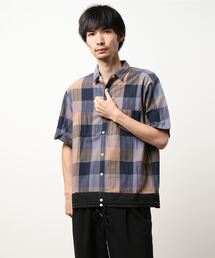 Hub&Spoke（ハブアンドスポーク）の「チェックデザインシャツ（シャツ/ブラウス）」