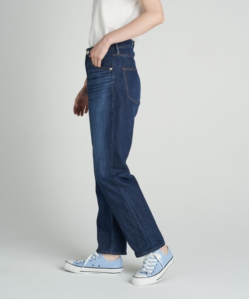 AMERICAN HOLIC（アメリカンホリック）の「ストレートデニム（デニムパンツ・レディース・インディゴブルー/ワンウォッシュ・S/M/L）」の4枚目の写真