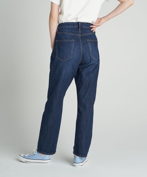 AMERICAN HOLIC（アメリカンホリック）の「ストレートデニム（デニムパンツ・レディース・インディゴブルー/ワンウォッシュ・S/M/L）」の5枚目の写真