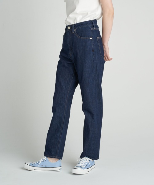 AMERICAN HOLIC（アメリカンホリック）の「ストレートデニム（デニムパンツ・レディース・インディゴブルー/ワンウォッシュ・S/M/L）」の7枚目の写真