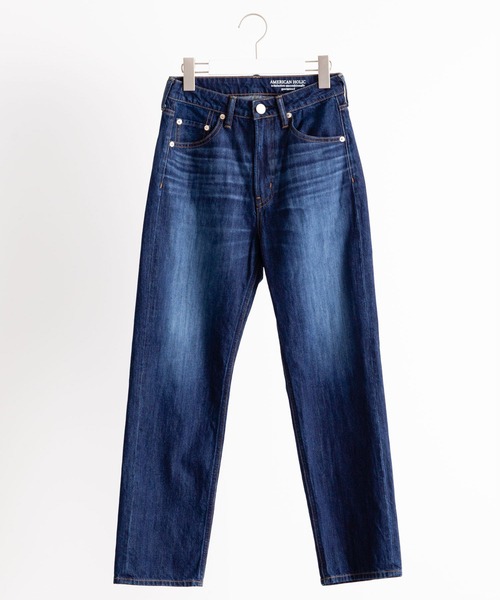 AMERICAN HOLIC（アメリカンホリック）の「ストレートデニム（デニムパンツ・レディース・インディゴブルー/ワンウォッシュ・S/M/L）」の12枚目の写真