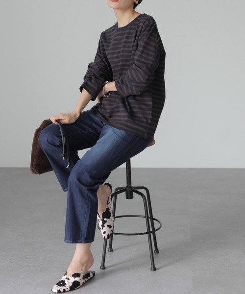 AMERICAN HOLIC（アメリカンホリック）の「ストレートデニム（デニムパンツ・レディース・インディゴブルー/ワンウォッシュ・S/M/L）」の19枚目の写真