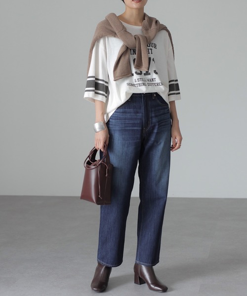 AMERICAN HOLIC（アメリカンホリック）の「ストレートデニム（デニムパンツ・レディース・インディゴブルー/ワンウォッシュ・S/M/L）」の20枚目の写真