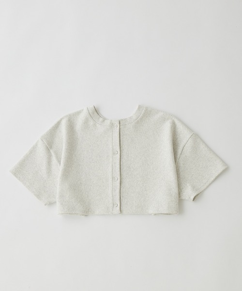 WHO'S WHO gallery（フーズフーギャラリー）の「リングドット半袖カーデ（カーディガン/ボレロ・レディース・ブラック/グリーン/トップグレー/オートミール・FREE）」の21枚目の写真