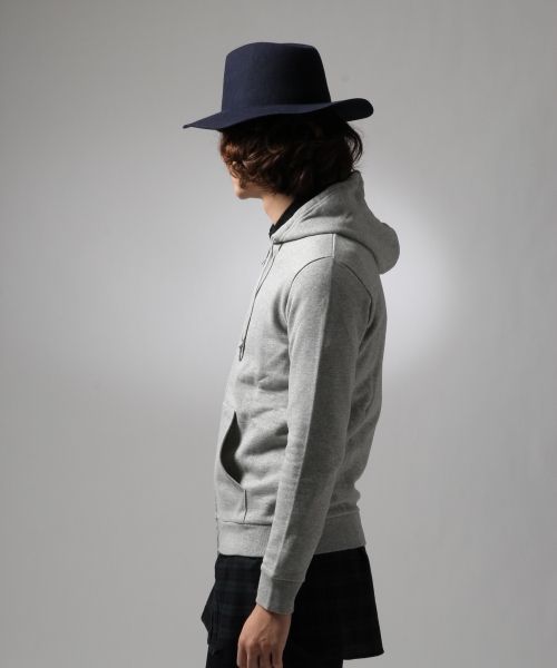 HARE（ハレ）の「ウラキモウジップパーカー(HARE)（パーカー・メンズ・グレー/オフホワイト/ブラック・LARGE/MEDIUM/SMALL）」の4枚目の写真