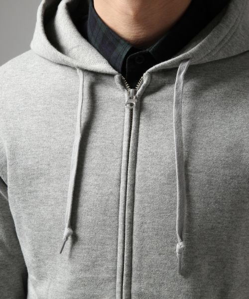 HARE（ハレ）の「ウラキモウジップパーカー(HARE)（パーカー・メンズ・グレー/オフホワイト/ブラック・LARGE/MEDIUM/SMALL）」の6枚目の写真