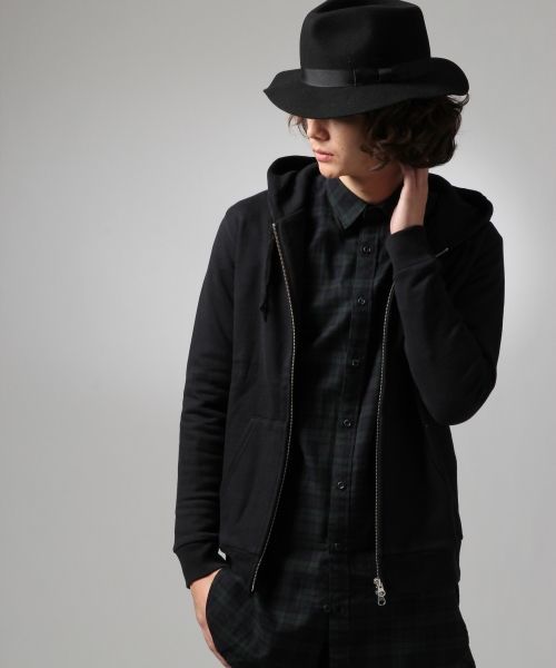 HARE（ハレ）の「ウラキモウジップパーカー(HARE)（パーカー・メンズ・グレー/オフホワイト/ブラック・LARGE/MEDIUM/SMALL）」の16枚目の写真