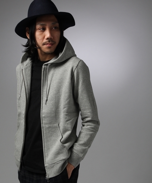 HARE（ハレ）の「ウラキモウジップパーカー(HARE)（パーカー・メンズ・グレー/オフホワイト/ブラック・LARGE/MEDIUM/SMALL）」の18枚目の写真