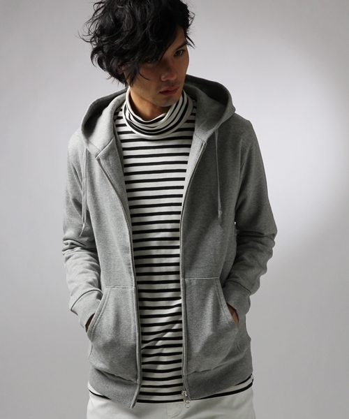 HARE（ハレ）の「ウラキモウジップパーカー(HARE)（パーカー・メンズ・グレー/オフホワイト/ブラック・LARGE/MEDIUM/SMALL）」の19枚目の写真