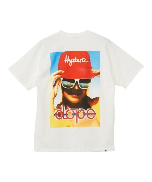 HYSTERIC GLAMOUR（ヒステリックグラマー）の「FOREVER SUMMER Tシャツ（Tシャツ/カットソー・メンズ・ホワイト/ブラック・SMALL/MEDIUM/LARGE/X-LARGE）」の4枚目の写真